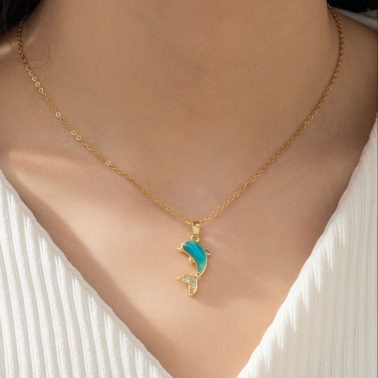 Dolphin Necklace