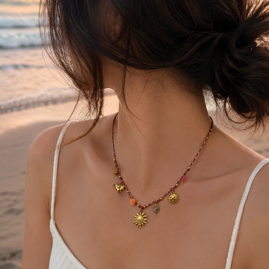 Beach Vibes Boho Necklace