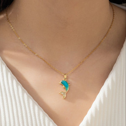 Dolphin Necklace