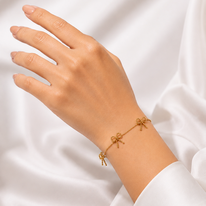 Minimalist Bow Bracelet