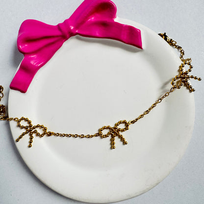 Minimalist Bow Bracelet