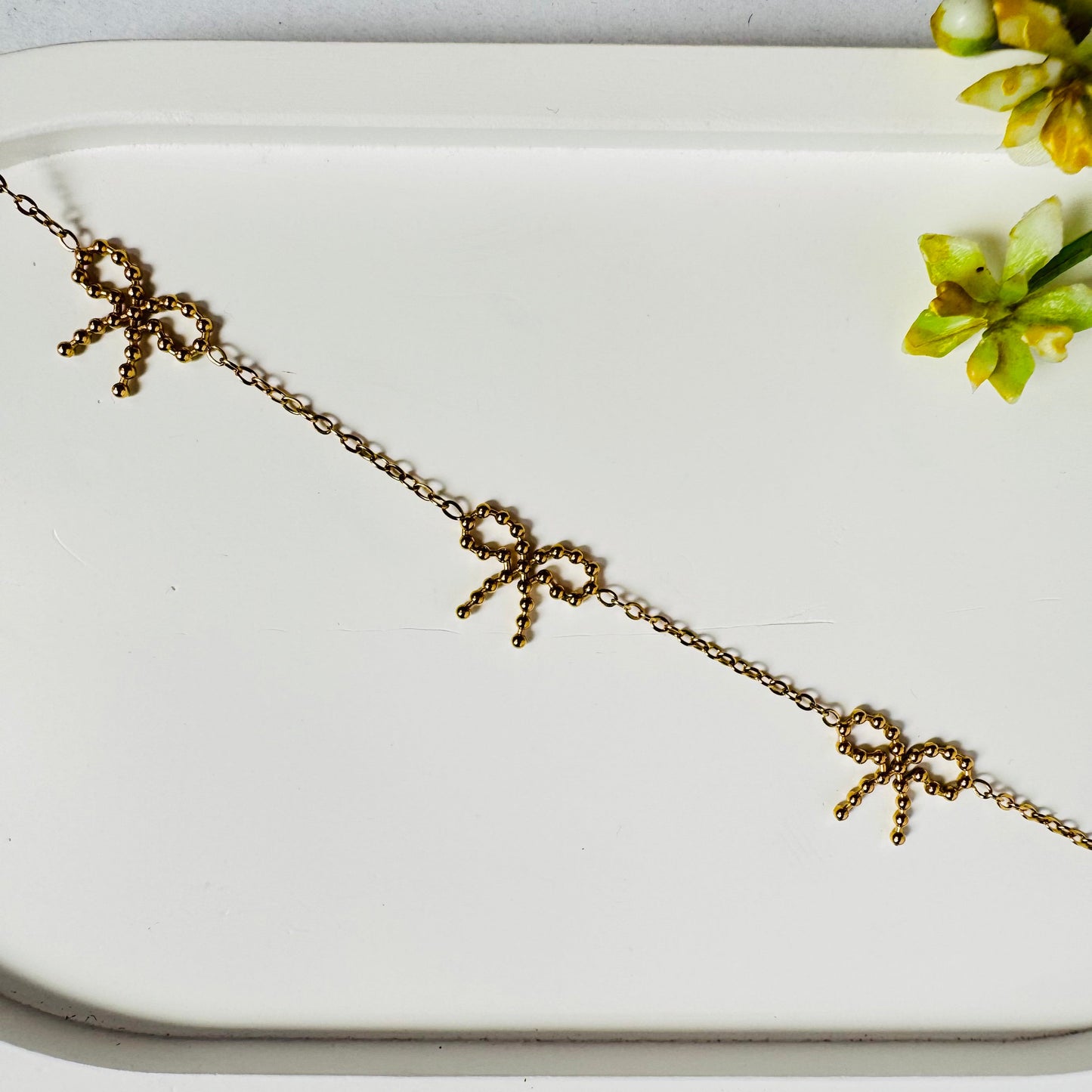 Minimalist Bow Bracelet